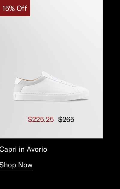 Capri in Avorio. Shop Now
