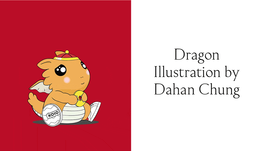 Dragon Illustration by Dahan Chung
