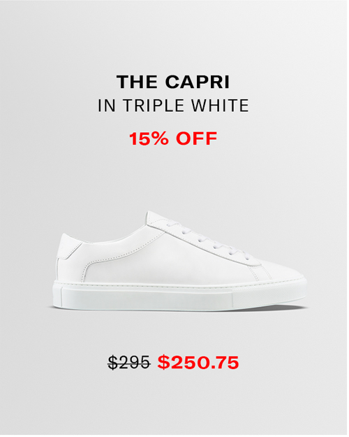 Capri in Triple White