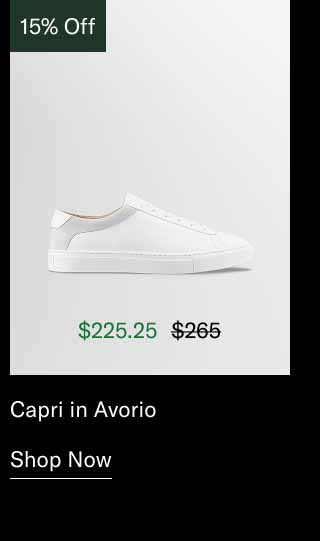 Capri in Avorio. Shop Now