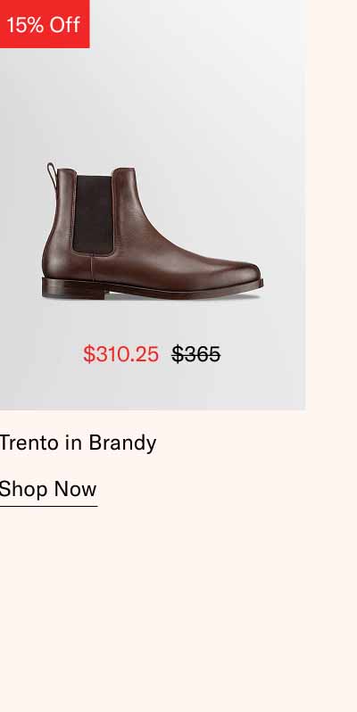 Trento in Brandy. Shop Now.
