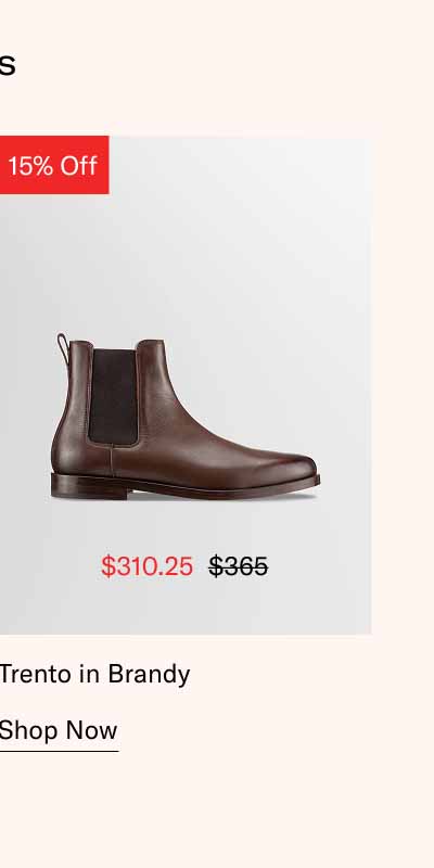 Trento in Brandy. Shop Now