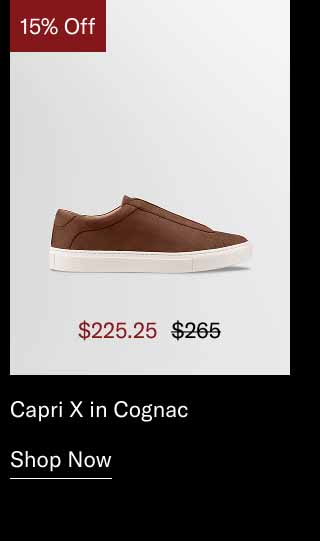 Capri X in Cognac. Shop Now