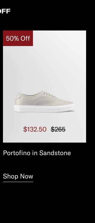 Portofino in Sandstone. Shop Now