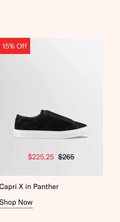 Capri X in Panther. Shop Now