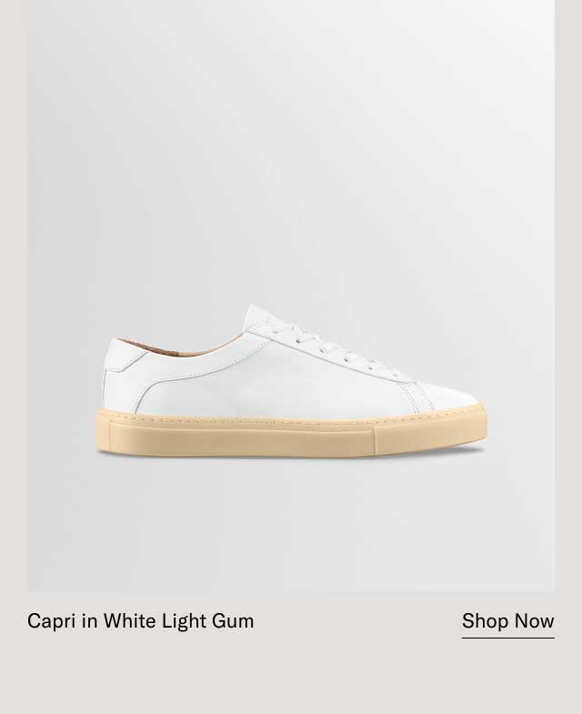Capri in White Light Gum [Shop Now]