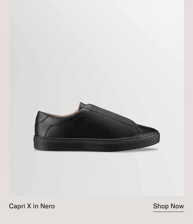 Capri X in Nero. Shop Now