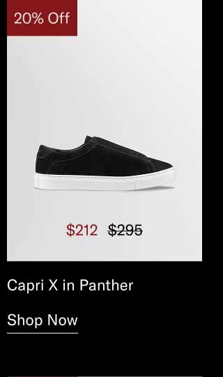 Capri X in Panther. Shop Now