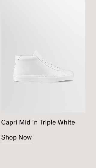 Capri Mid in Triple White. Shop Now