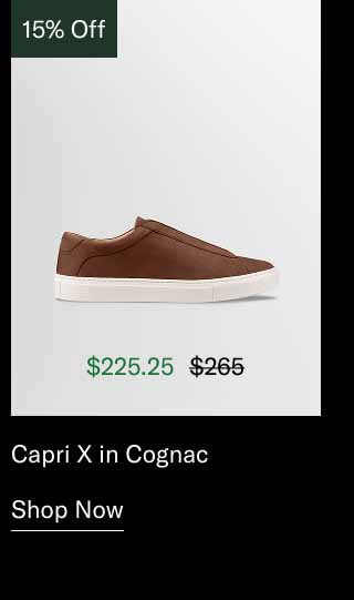 Capri X in Cognac. Shop Now