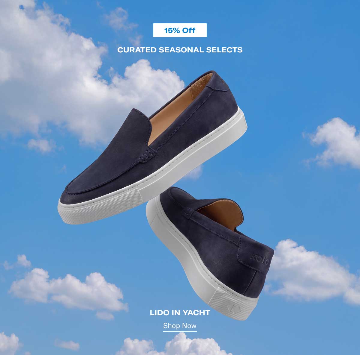 15% OFF CURATED SEASONAL SELECTS LIDO IN YACHT [Shop Now]