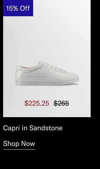 Capri in Sandstone. Shop Now