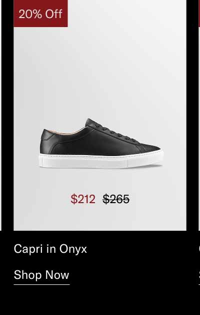 Capri in Onyx. Shop Now
