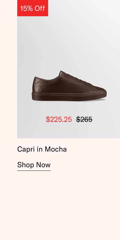 Capri in Mocha. Shop Now