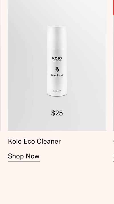 Koio Eco Cleaner. Shop Now