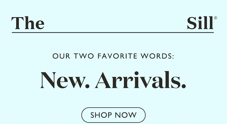 Shop New Arrivals