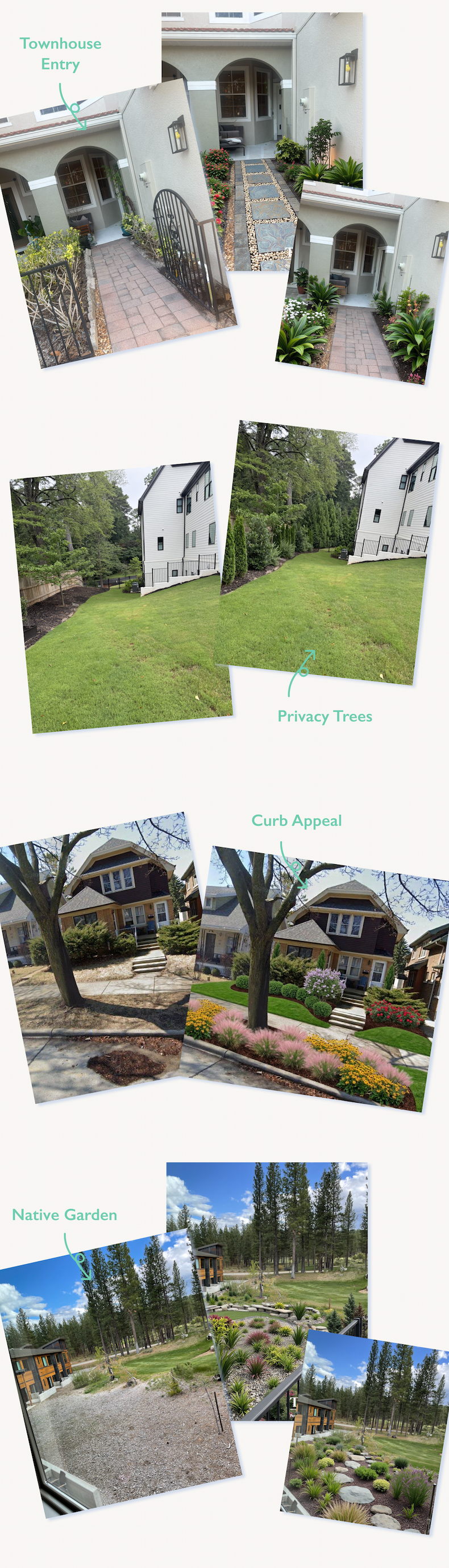 Before and After Design Examples