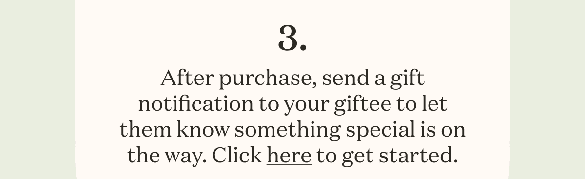 Send a gift notification!