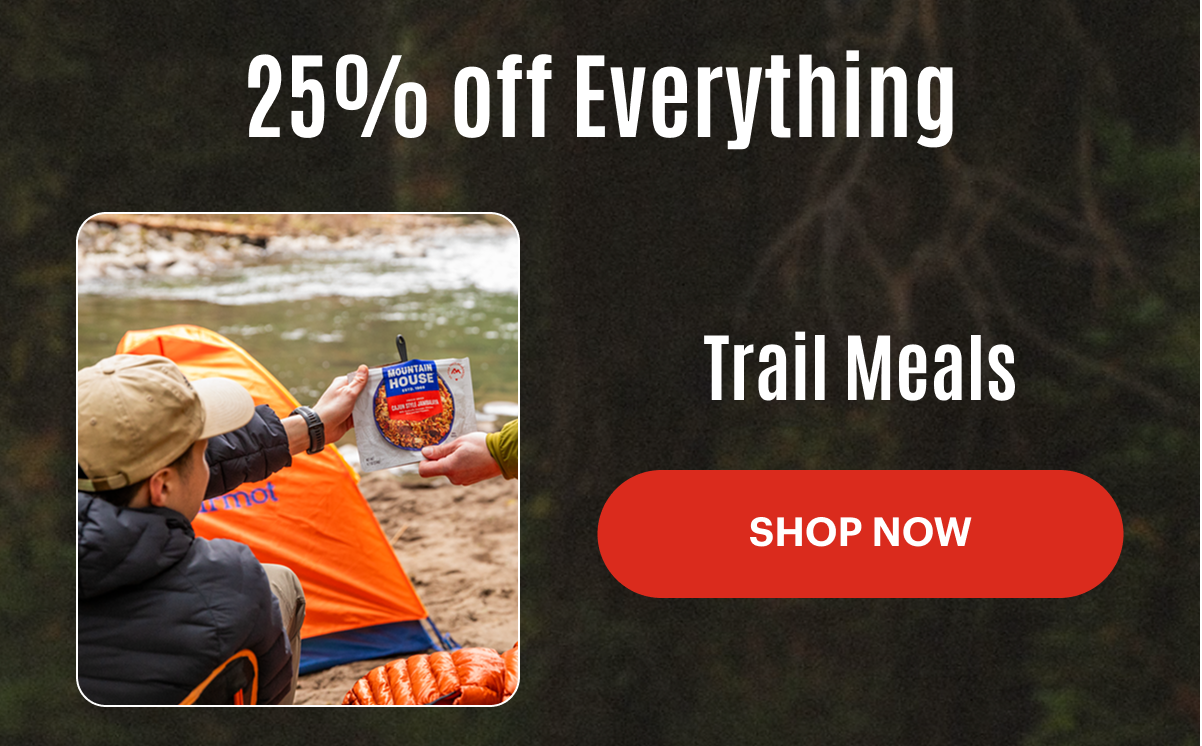 Save 25% on Trail Meals