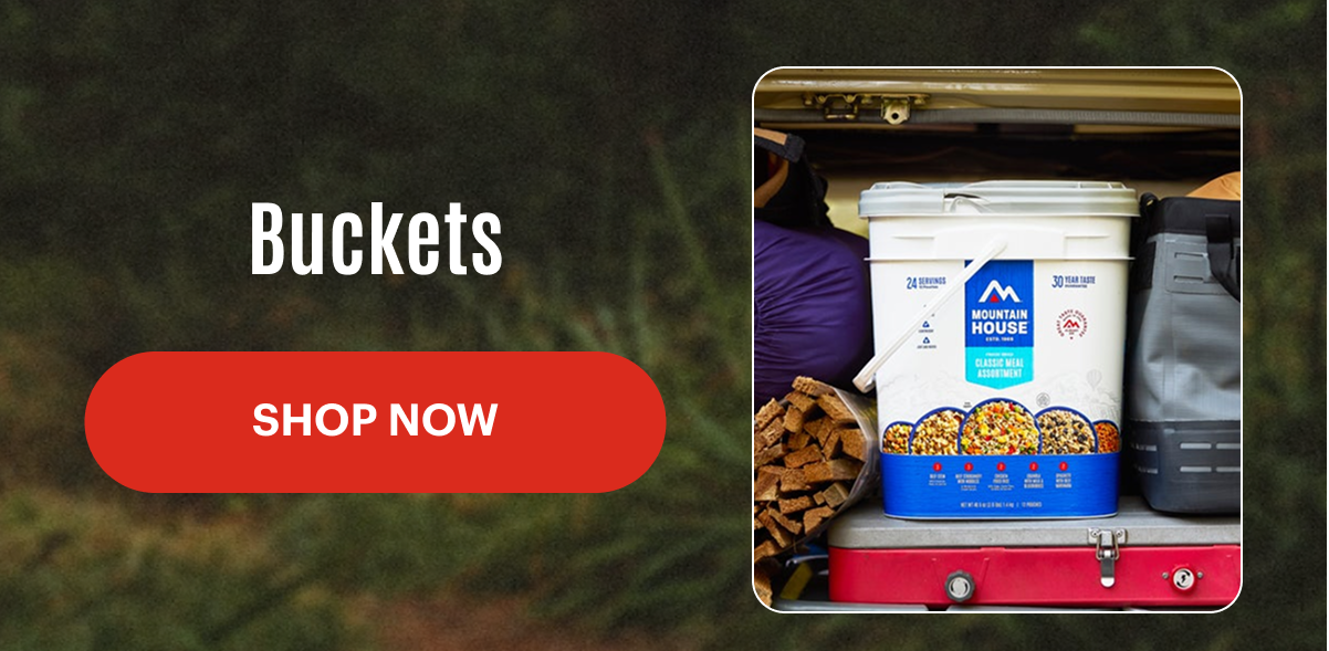 Save 25% on Buckets