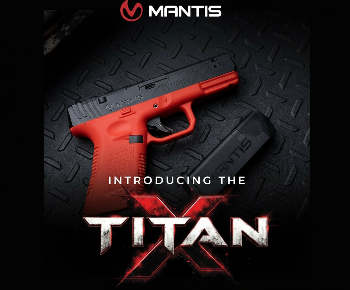 Introducing TitanX Smart Laser Training Pistol