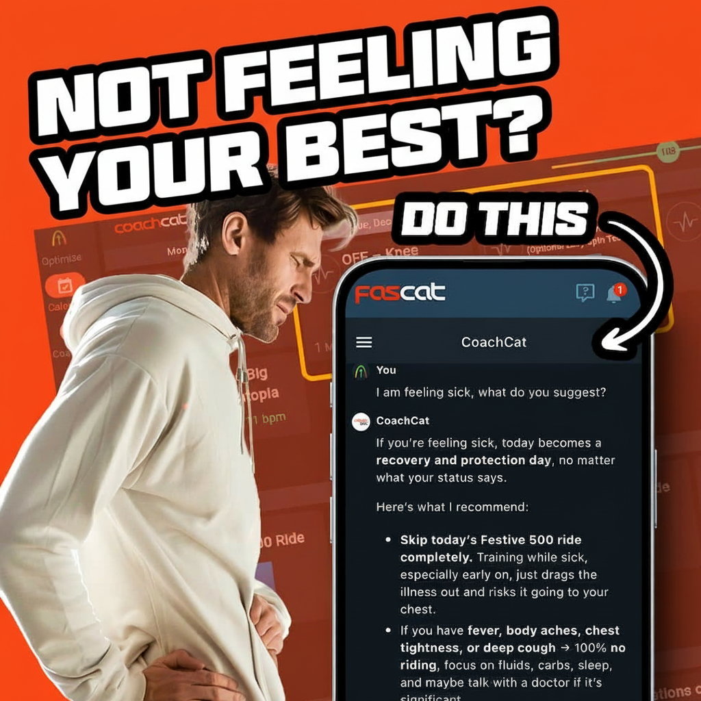 Graphic for a YouTube video about what to do if you feel sick or injured 