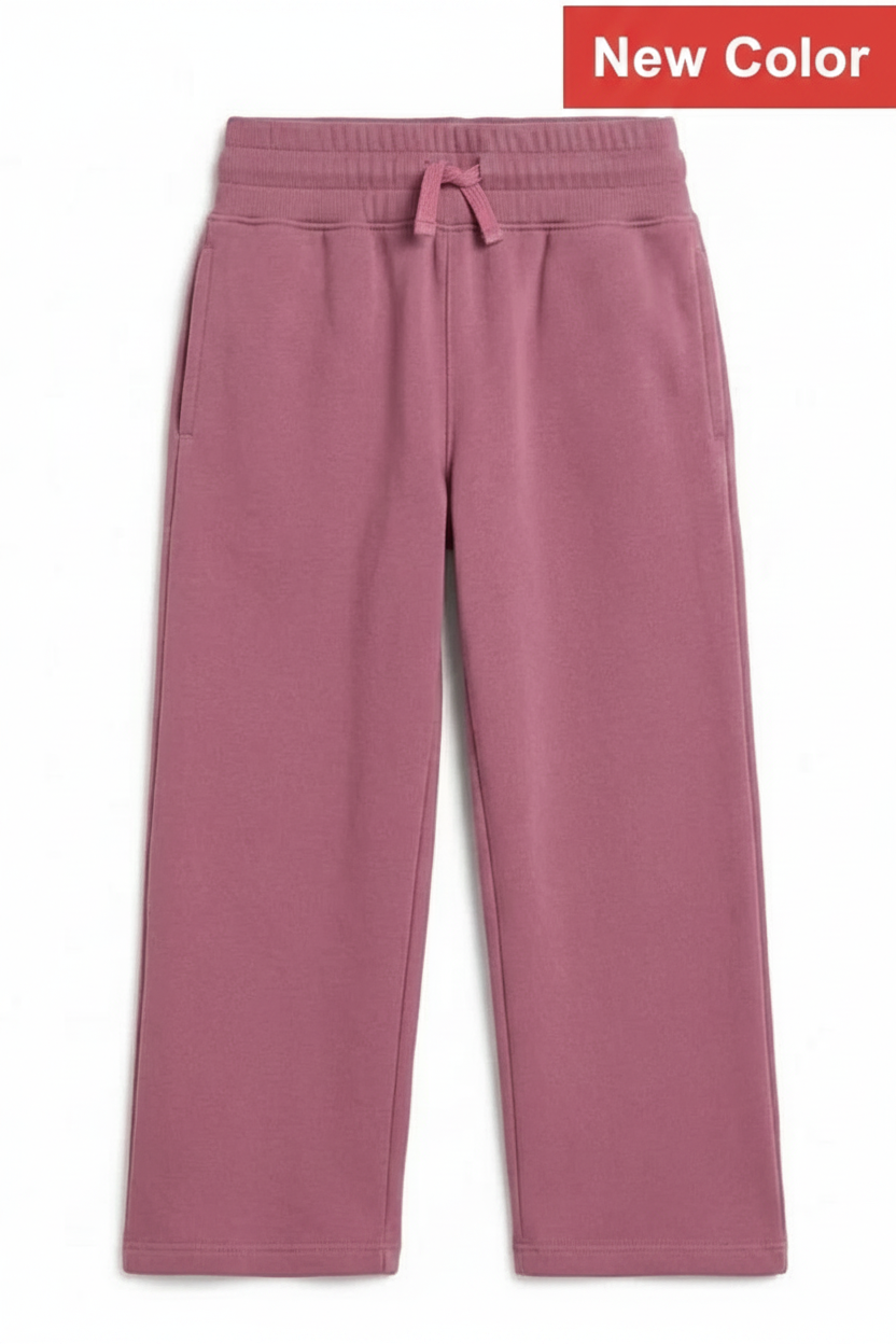 Mulberry Pink Wide Leg Pants